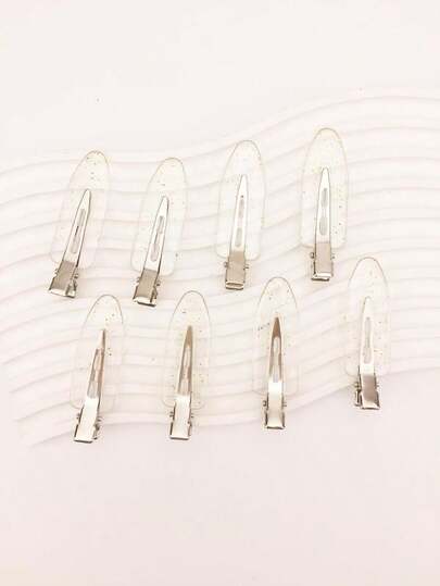 8pcs Bangs Invisible Hair Clips, Makeup Clips, Side Hair Clips, Clips, Barrettes, Girls Hairpins, Hair Tools, Hair Products And Accessories For Barber Salon Beauty Back To School, Travel Holiday Essentials, For Women, Slick Back Brush, Hair Dryer, Hair, Barber, Edge Brush, Hair Dryer, Hair Stuff, Hair Spray, Curly Hair Products, Hair Cutting Scissors, Christmas, Barbershop, Hairdressing, Hair Dryer, Curly Hair Brush, Hairdressing Equipment, Hairstyle, Hairdressing, Barber Accessories, Barbershop, Hairdressing Equipment