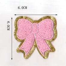 1pc Gold Edged Butterfly Embroidery Patch, Suitable For Clothing, Bags, Shoes, Hats, Home Decor, Iron-On