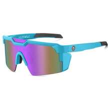 2025 Luxury Brand New High-End Blue Green Red Lenses For Men's And Women's Oversized Outdoor Sports Heatwave Z87 Safety Fashion Glasses, And Fashionable Design, Anti-Ultraviolet Cycling Goggles Driving Fishing Mountain Bike Protection, Essentials For Summer Travel, Easy Comfort Casual Outfits Eyewear For Work HW05 With Box