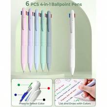 56 PCS Aesthetic School Supplies With Large Pencil Case 6 Colored Ballpoint Pens 12 Pastel Highlighters 5 Black Ink Gel Pens 9 Mechanical Pencils 0.52.0mm Student Essentials Green