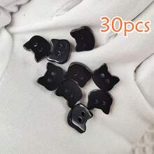 10/20/30/50 件可爱树脂纽扣 - 可拆卸猫和鱼骨衬衫装饰 - 彩色 - 查看 19