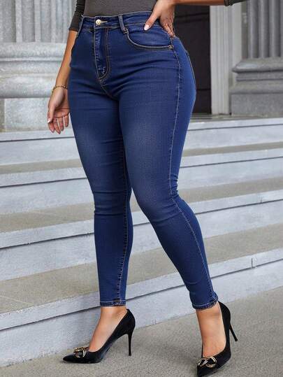 Jeans Tallas Extra  Skinny SUPER COMODOS