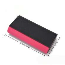 XIANG YU 双层眼镜盒，适用于老花镜和薄款眼镜。一个盒子可容纳两副眼镜。多种颜色可选。内含绒布保护眼镜。眼镜收纳盒。非常适合日常使用和旅行。