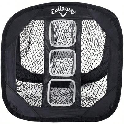 Golf ChipShot Chipping Net Black