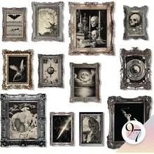 Dark Academia Wall Art Prints - Gothic Bedroom Decor, Vintage Goth Posters For Room Aesthetic, Halloween Witchy Prints Moody Goth Room Decor Emo Home Decorations (Unframed)Halloween - 神秘歌德式 - 查看 12