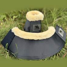 TGW RIDING XL, L, M, S Size Faux Wool Lined Horse Bell Boots, Equestrian Protection Boots For Competition, Training And Everyday Use To Prevent Hoof Rubbing And Impact - Multicolor - View 6