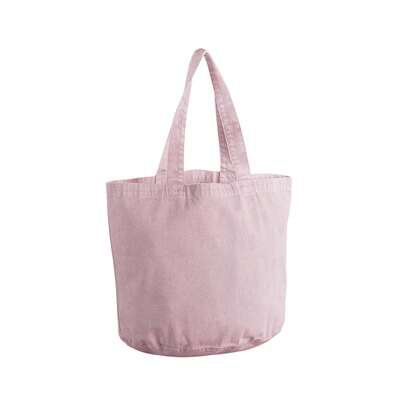 Westford Mill Garment Dyed 29L Tote Bag (Vintage Dusky Pink) - 100%  Cotton - 340gsm - (RW10621)
