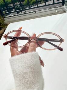 MELINDA MODA Women's Fashion Style Eyeglasses Frame - 香檳色 - 查看 2