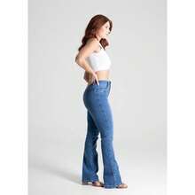 Sawary Boot Cut Jeans - 280863 - Blue - View 3