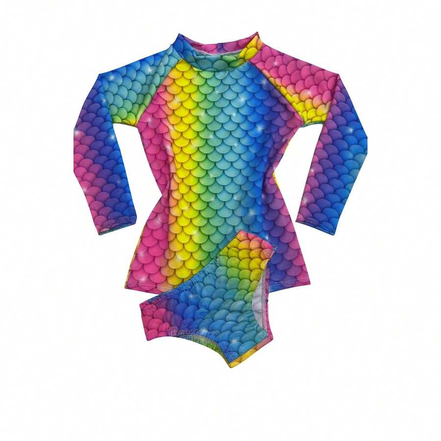 Bikini Set With UV Protection T-Shirt - Nhiều màu - Xem 1