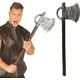 Fiestas Guirca Toy Axe For Costumes, Medieval And Adventure Accessory, Fantasy Model With Wooden Handle And Decorative Blade, Ideal For Themed Parties, Role-Playing Games, And Children's Celebrations - Multicolor - View 2