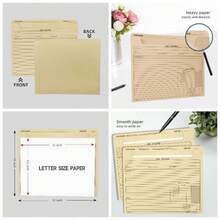 Paquete de 25 carpetas de trabajo, chamarra de archivo Manila de 10x 12 pulgadas, preimpresa para seguimiento de trabajo, clculo de costos y correspondencias de clientes, para papel de tamao carta - inicial - Ver 1
