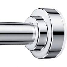 TEECK Shower Curtain Rod 2776 Inch Adjustable Spring Tension Curtain Rod Never Rust AntiSlip Shower Curtain Rod For Bathroom No Drilling Never Collapse Easy To Use Sier