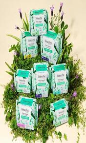 The Honey Pot Company - Herbal Sanitary Pads For Women - Heavy Flow W_Wings - Infused W_Essential Oils For Cooling Effect &Amp; Organic Cotton Cover - Feminine Care - 16 Ct - ColorC - 查看 9