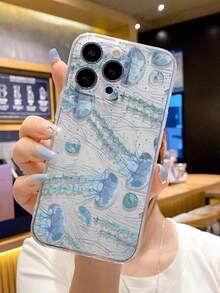 1个时尚印花透明防摔手机壳，兼容 16/11/16 Pro/16 Plus/16 Pro Max/16 E/15 Pro Max/13/14/12/XS/XR/7G/8P，Galaxy S25/S25 Plus/S25 Ultra/A16/A36/A26/A56/A50/A12/A32/A52/A72/A51/A21 S/A13/A14/S24/S24 Plus/S24 Ultra，S22/A52/A53/A54/A55，11/12 Pro/12/12 X/13 Pro/14 Pro/15 Pro，10/9/Note9/12c/Note11 Pro/Note8 Pro，国际版，非国内版 - 彩色 - 查看 5