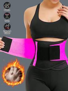 1 Stück Taillentrainer für Frauen, Taillenformer, Sauna Schweiß Taillengürtel, Sport Fitness Taille Trimmer, Bauchband, Taille Schlankheitsgürtel, Bauchtrainer