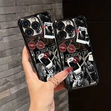 G- TV Hot Teléfono Funda Compatible con para for  16 15 14 13 12 11 Pro Max X XR XSMAX 8 7 Plus, Transpirante, Transparente, Funda Dura, Resistente a Golpes. - Color mezclado 1 - Ver 4