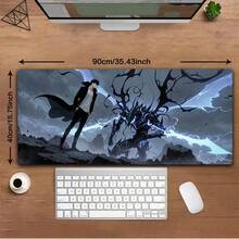 1 Tấm lót chuột anime nâng cấp - Mặt không phải cao su, có thể giặt, phụ kiện máy tính để bàn, phù hợp cho văn phòng, trường học, trang trí nhà cửa, món quà lý tưởng cho người hâm mộ và bạn bè. Phụ kiện máy tính để bàn, đồ dùng văn phòng, phụ kiện bàn làm việc, tấm lót chuột, tấm lót chuột để bàn - Nhiều màu - Xem 6