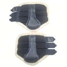 TGW RIDING XL/L/M/S Mesh-gefütterte Kunstleder Gamaschen, atmungsaktiv & stoßabsorbierend für Dressur, Springen, Reiten, Training