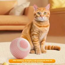 Smart Cat Ball Toy: Intelligent Rolling Cat Toy, Provides Hours Of Interactive Fun! Essential Gadget For Cat Parents, Battery Capacity: 150mAh