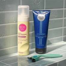 Eos UltraProtect Men's Shave Cream- Blue Surf, 24-Hour Hydration, Non-Foaming Formula, 7 Fl Oz (Pack Of 2) - ColorA - View 6