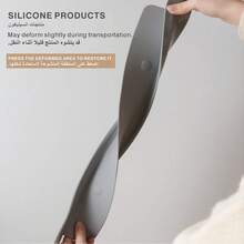 Silicone Sink Splash Guard – Flexible Water Barrier Splash Cover For Kitchen Sink, Bathroom Wash Basin, Dishwashing And Vegetable Basin, Countertop Water Stopper, Lab Sink Protector, Reusable Kitchen Sink Accessories, Easy Clean Silicone Water Blocker For Home Utility Sinks - Multicolor - View 5