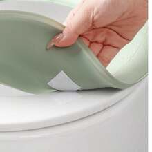 EVA Material Toilet Seat Cover, Waterproof Household Toilet Seat Cushion, Thick Foam, Suitable For All Seasons, Toilet Seat Mat, Waterproof Toilet Seat Cover, Universal Toilet Seat, Thick Adhesive Cartoon Toilet Sticker