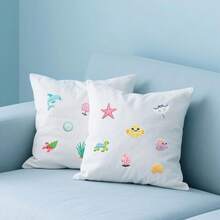 9/12/24/28pcs Assorted Cute Sea Creature, Multicolor Surfer Girl Embroidered Patches, Iron-On/Sew-On Patches For Hats, Shirts, Jeans, Bags (Multiple Colors Available) - Multicolor - View 4