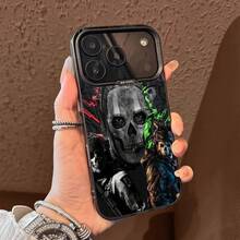 COD Call Of D-Duty Ghost Phone Case Covercompatible with  17,16,15,14,13,12,11,Pro,Max,Plus,E,Air,Mini Black Tpu Cover,Covercompatible with  17 Hülle, 17 pro Hülle, 17 promax Hülle - Z6 - Übersicht 2