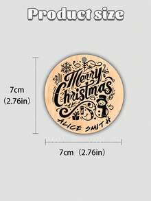 [Customized] Customized Name Wooden Decorative Item, Personalized Wooden Decorative Item, Christmas Gift, Family Christmas Tree Decoration, Christmas Decoration Christmas Gift Tag, Christmas Pendant, Christmas Tree Decoration Item. - Multicolor - View 6