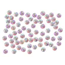 288PCS Art Nail Rhinestones Non Hotfix Glue Fix Round Crystals Glass Flatback For DIY Jewelry Making With One Picking Pen (Ss30 288PCS, Crystal AB){"Color_name":"CrystalAB","Size_name":"Ss30288pcs"} - 水晶ABss30288件 - 查看 3