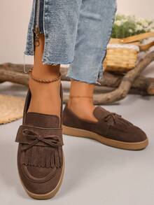 Zapatos planos para mujer, nuevos y ligeros de unicolor, de moda para primavera/otoño