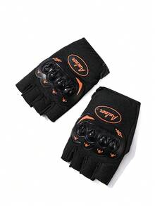 1 双男女无指手套，适合户外骑行、旅行、居家、办公室和写作 - 漏指手套 - 查看 11