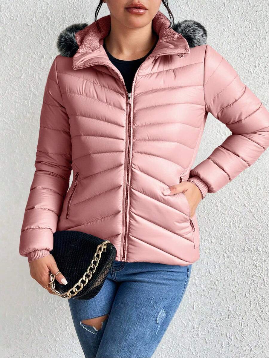 Big City Women Jackets - Pink - View 1