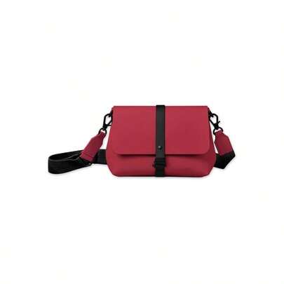 Bolso Cruzado Splash Crossbody Rojo para hombre y mujer. Fabricada con material impermeable de alta calidad, y fcil de limpiar.