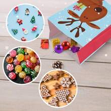 Christmas Treat Bag Small Xmas Gift Bag For Kid Holiday Goodie Party Favor Paper 24 Pack# DOUYYY