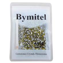 2880PCS Art Nail Rhinestones Non Hotfix Glue Fix Round Crystals Glass Flatback For DIY Jewelry Making With One Picking Pen (Ss10 2880pcs, Olivine){"Color_name":"Olivine","Size_name":"Ss102880pcs"} - Oliviness102880件 - 查看 4