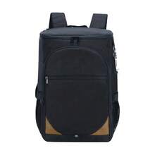 Nueva Bolsa de Picnic Refrigerante de Gran Capacidad para Camping, Comida, Senderismo, Mochila con Abrebotellas, Bolsa de Almuerzo Aislada a Prueba de Fugas - Gris - Ver 9