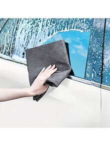 5pcs Magic Cleaning Cloths, Streak-Free Glass & Mirror Cleaner, Efficient Design, High Absorbency Microfiber Cloth, Reusable Wet Wipes