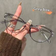 Kính mắt mèo phong cách retro sang trọng tối giản dành cho nữ - Trong sáng - Xem 3