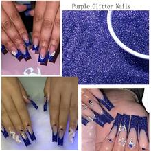 4 Boxes Blue Nail Gems Bow Flower Nail Charms For Acrylics - Irregular Crystals, Nails Rhinestone & Accessories For Women Nails Art Design Nails Decor(Blue){"Color_name":"Colorful-21"} - 彩色-21 - 查看 7
