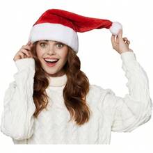 Christmas Hats 5 Pack Holiday Photo Booth Props Santa Hat Elf Hat Xmas Party Supplies