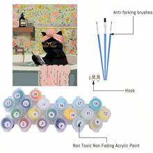 Adult Paint By Number, Funny Bathing Adults' Paint - By - Number Kits, Acrylic Paint Kit Adults Beginners Unframed, Easy Paint By Numbers Canvas Decor 16x20inch