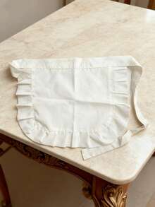 女仆围裙，可爱公主风围裙，软妹洛丽塔日常围兜，厨师围裙 - 彩色 - 查看 7