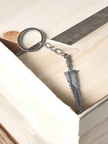 1pc Hollow Knight Pure Nail Necklace Pendant, Bone Nail Model Keychain, Suitable For Daily Wear, Best Jewelry Gift For Women And Men