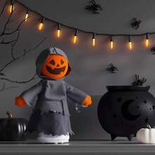 Lewis & Friends ™   11" Animated Plush Lewis Halloween Decorative Prop Gray