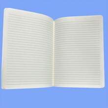 JUEGO DE 4 LIBRETAS DE RAYA CON BONITO DISEÑO DE ARTE IMPRESIONISMO, 4 PAISAJES DIFERENTES, TAMAÑO GRANDE 18.4 X 25.7 CM. CON 44 HOJAS RAYADAS, DEMASIADO LIJERAS PARA LLEVARLAS A TODAS PARTES. - Blanco - Ver 5