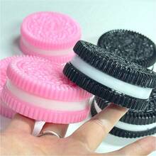 2PC And 1PC Mystery Toys, Birthday Simulation Food Sandwich Cake, Mother's Day Easter Halloween Squeeze Pack, Q-Squeeze Toy Round Squeeze Fun, TPR Material Slime Cookie, Double Layer Sandwich Dual Flavor Style