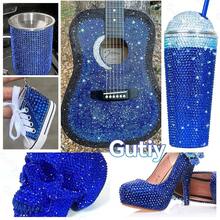 21000Pcs Navy Blue Rhinestones For Bedazzling Kit, Mix Sizes Jelly Bedazzling Resin Gems, Blue Gems Bedazzling For Crafting, Flatback Resin Rhinestones For Craft DIY Face Makeup{"Color_name":"S3"} - S3 - 查看 6