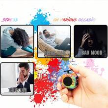 4pc Stress Relieving Dice Handle Magic Cube Dice,FidgetToy Cube Toy Sensory Toy With 6 Different FunctionsStress Anxiety Relief Toy Killing Time Finger Toy OfficeClassroom Toy Gift For Adults - Nhiều màu - Xem 3